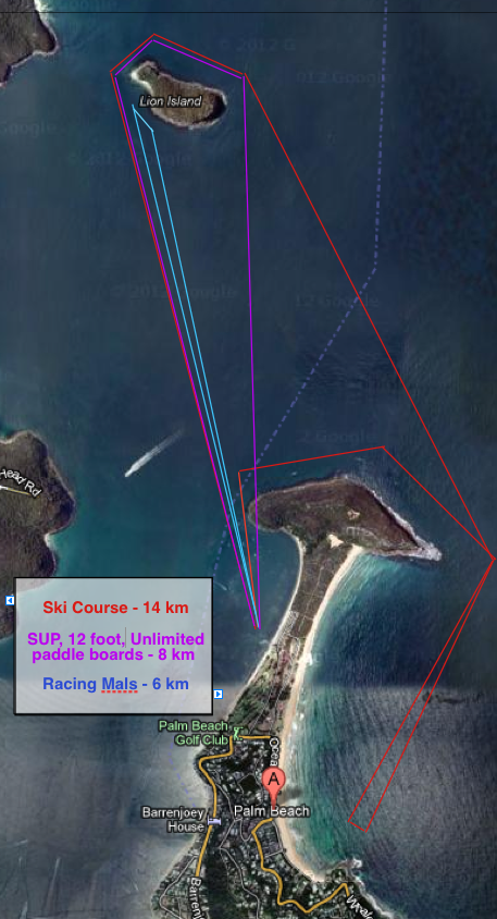 The 2012 Lion Island Challenge Event Courses